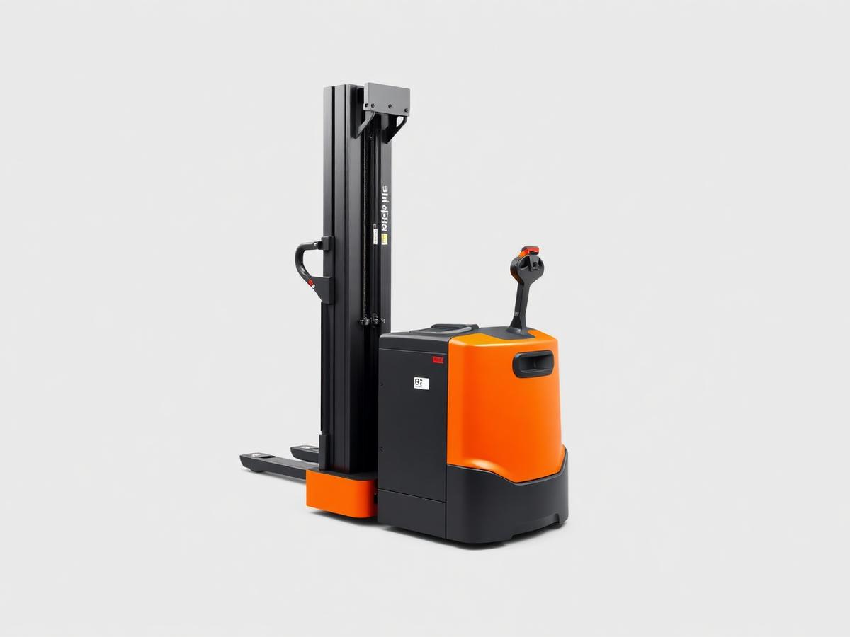 Elektro-Deichselstapler EDS 12 – Elektro-Deichselstapler mit Hubmast und Bedienbügel