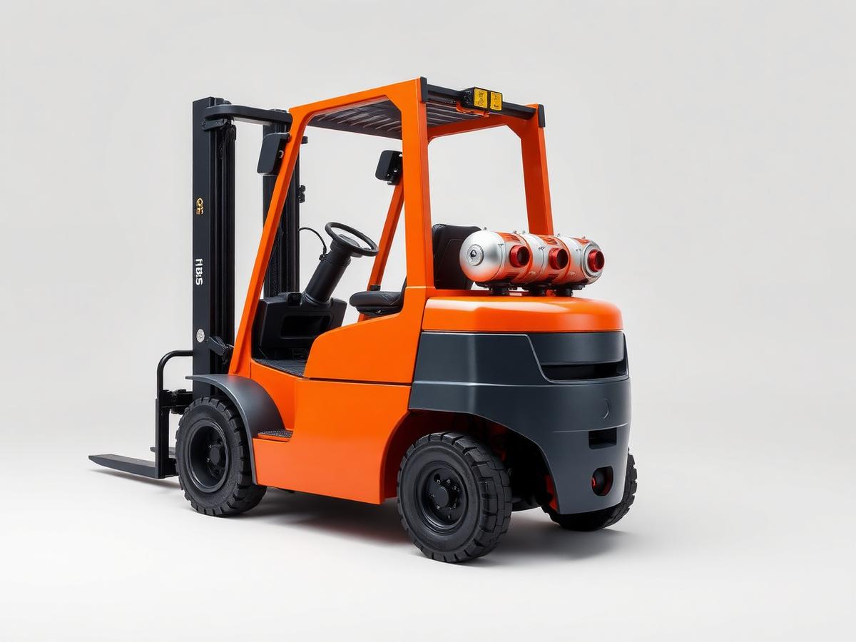 Dieselstapler DGS 25 – Diesel-Gegengewichtsstapler mit Luftbereifung und Hubmast