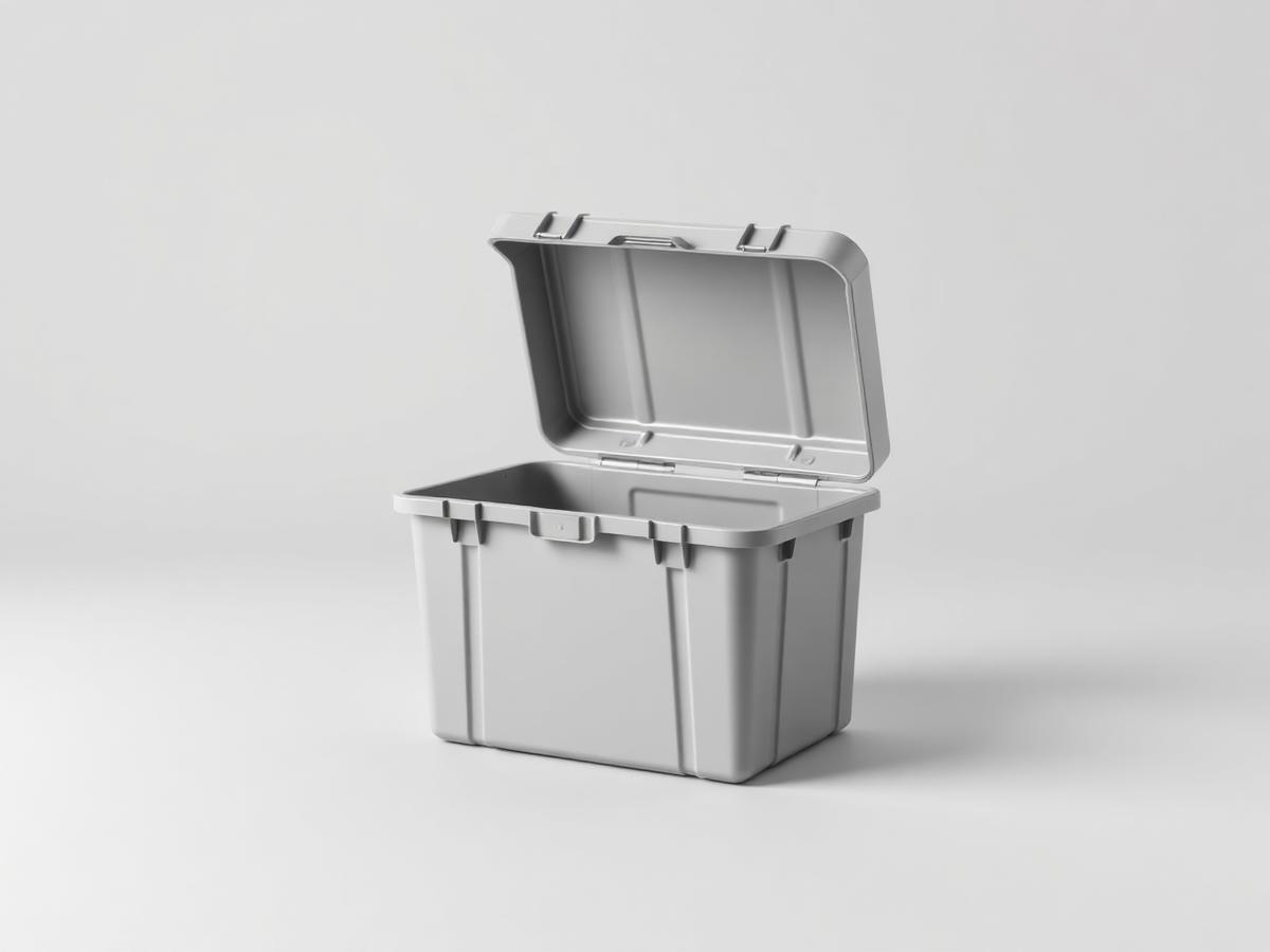 Transportbox TB Event-Case – Transportbox aus Kunststoff mit Deckel