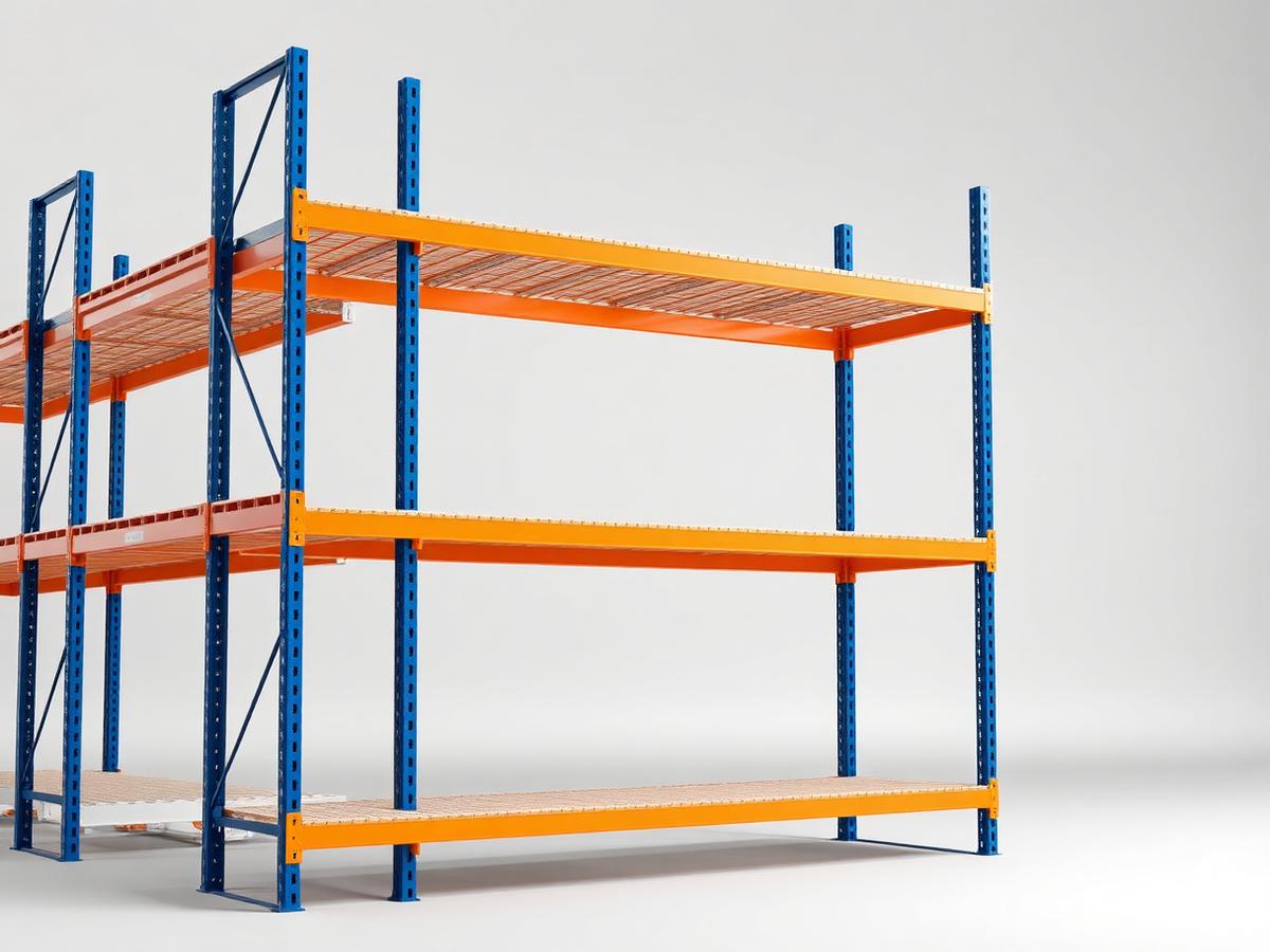 Weitspann-Regalanlage WR-12 – Weitspannregal mit breiten Traversen